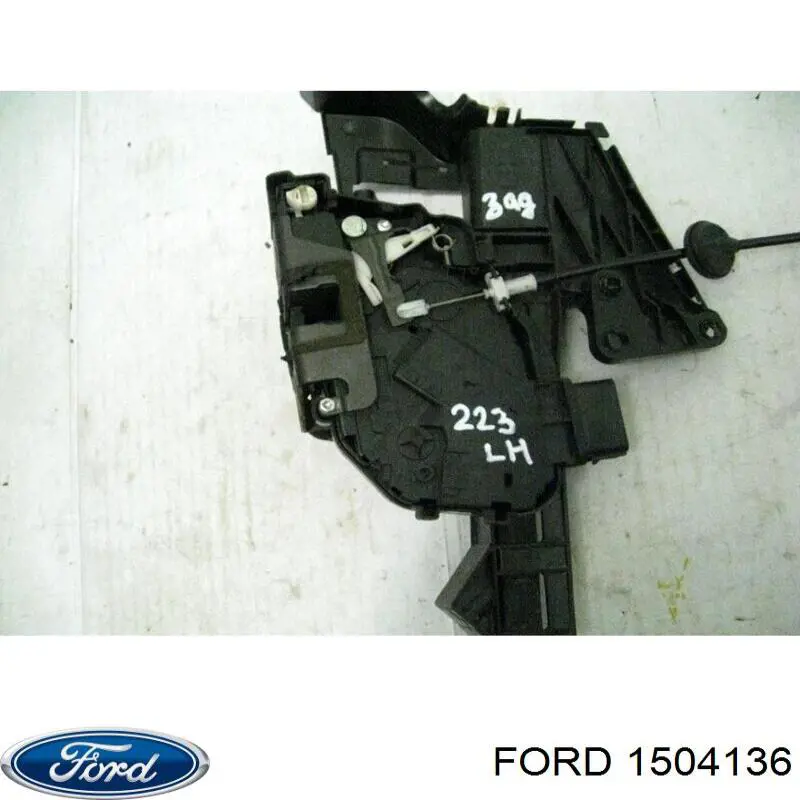 1504136 Ford cerradura de puerta trasera derecha