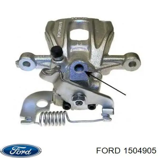 1504905 Ford pinza de freno trasero derecho