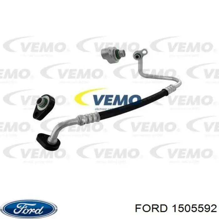 1505592 Ford tubería de alta presión, aire acondicionado, de compresor aire acondicionado a condensador