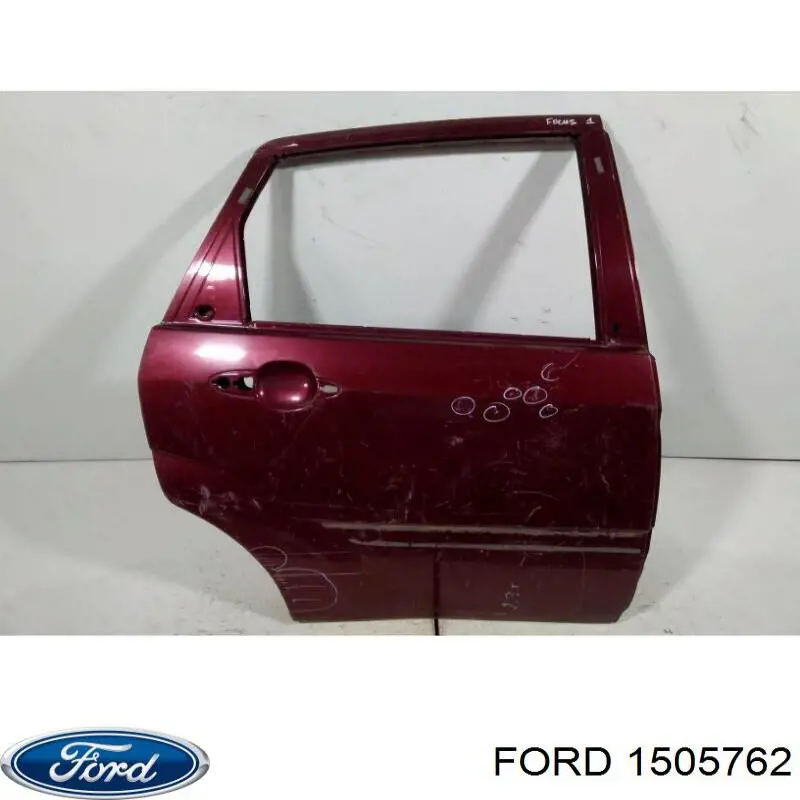 Puerta trasera derecha para Ford Focus (DA)
