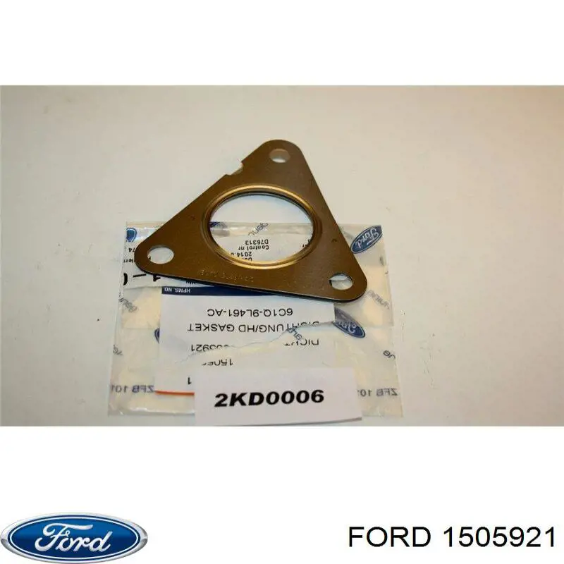 1505921 Ford Junta de admisión de turbina de gases de escape