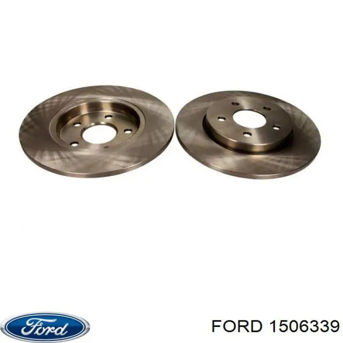 1506339 Ford disco de freno trasero