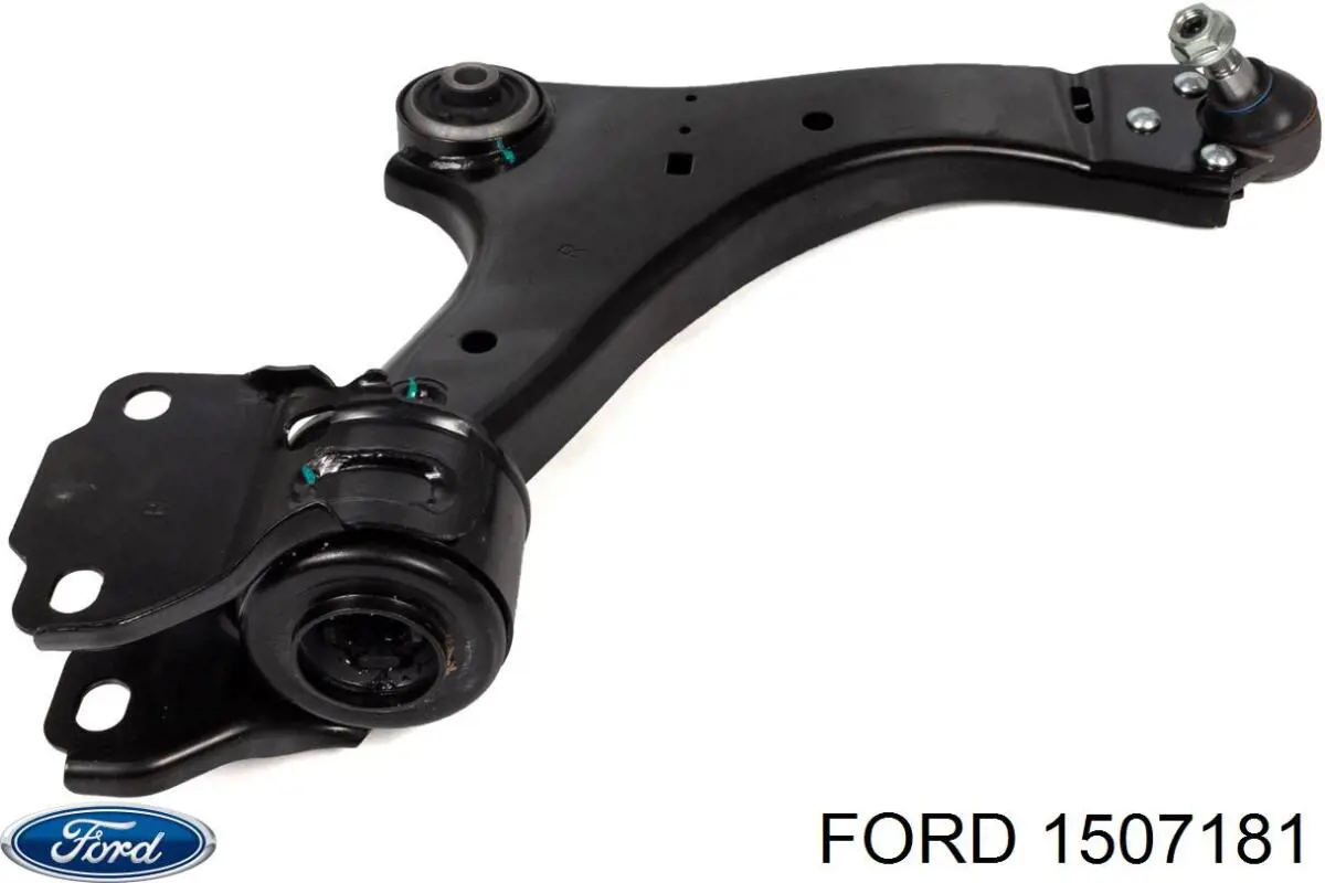 Brazo inferior derecho de la suspensión delantera 1507181 Ford