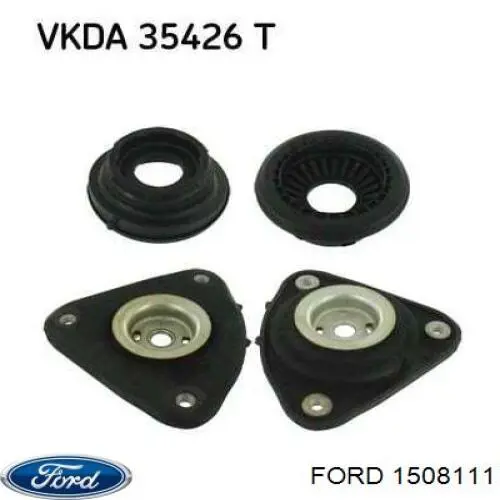 Rodamiento de soporte del amortiguador delantero 1508111 Ford