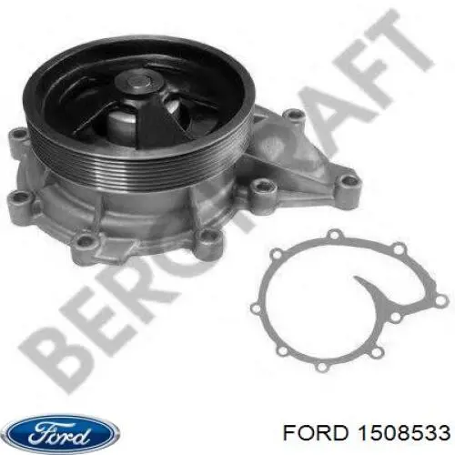 1508533 Ford muelle de suspensión eje delantero