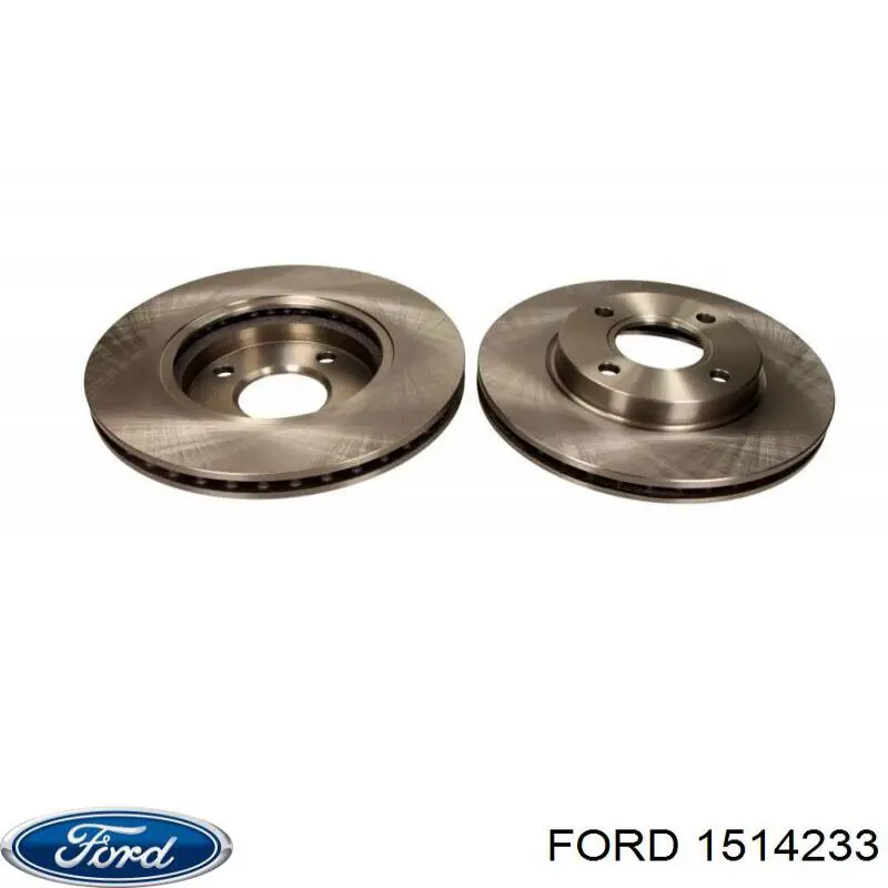 1514233 Ford freno de disco delantero