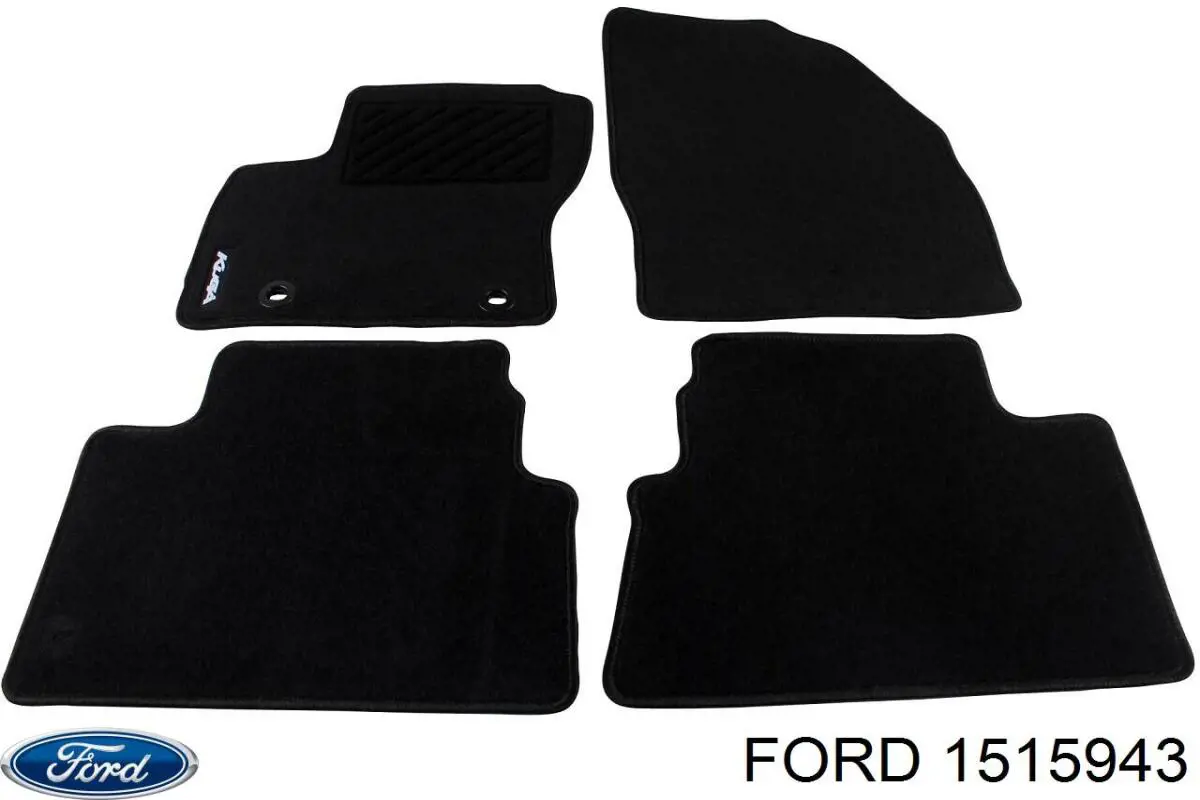 Alfombrillas de coche Ford Mondeo III sedán (B4Y) (2000 - 2007) precio, desde  