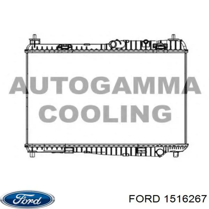 1516267 Ford radiador