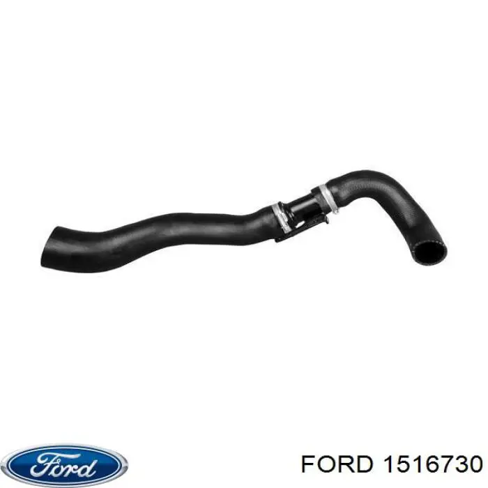 5S616K863AH Ford tubo flexible de aire de sobrealimentación derecho