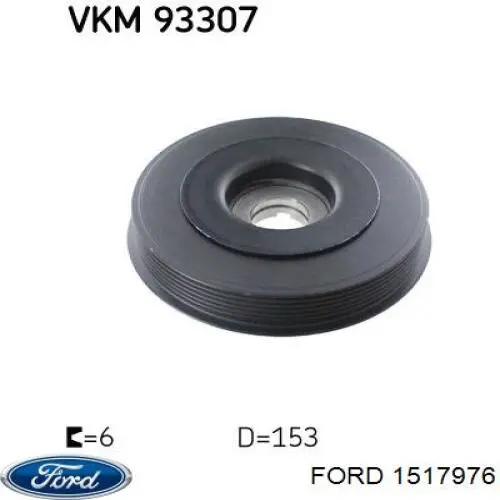 Comprar 1517976 Ford La polea del cigüeñal