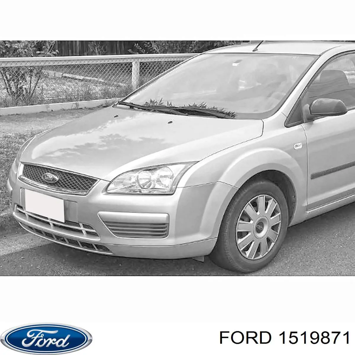 1519871 Ford superposicion (molde De Rejilla Del Radiador)