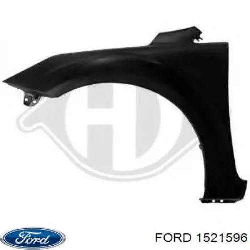 Guardabarros delanteros derecho Ford 1521596 precio, desde 77,60 EUR