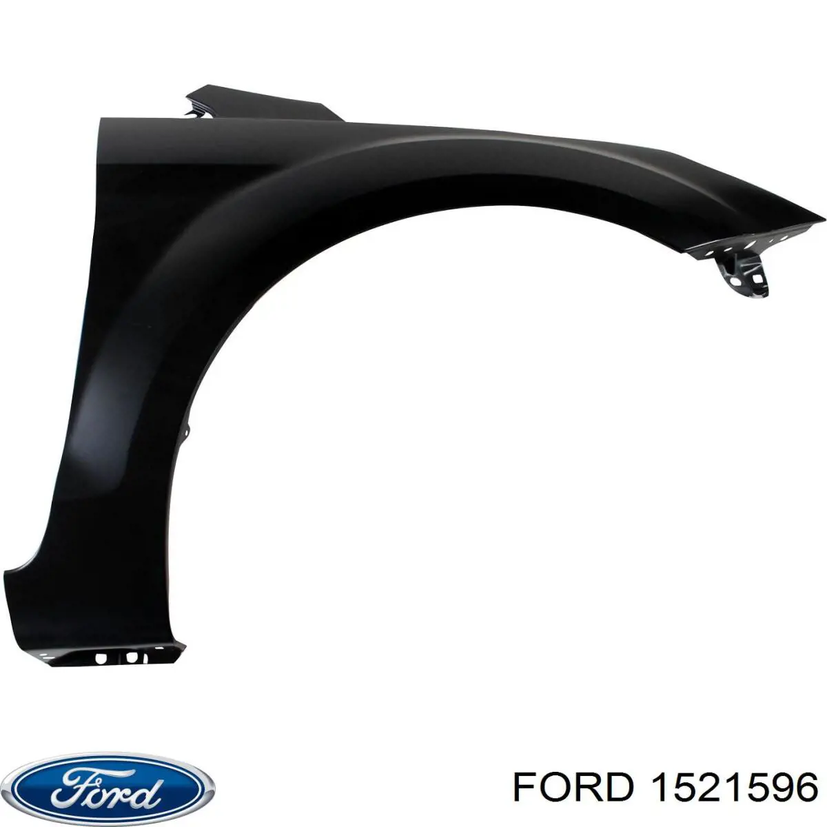 Guardabarros delantero derecho para Ford Focus (DA)