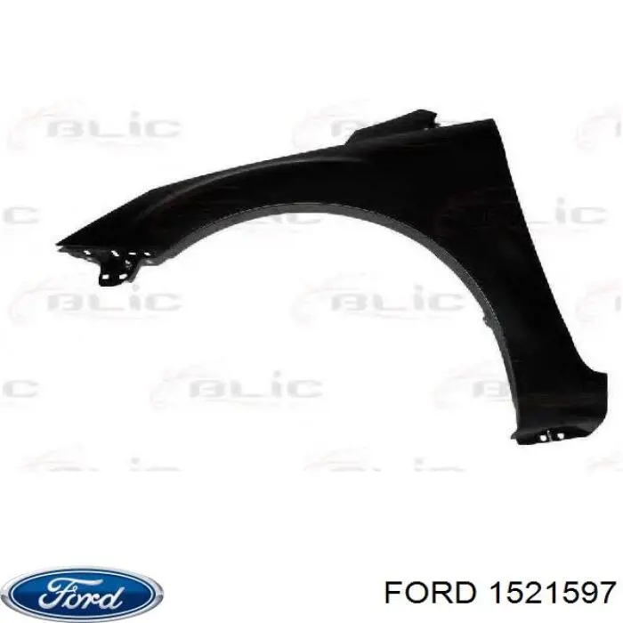 Guardabarros delantero izquierdo para Ford Focus (DA)