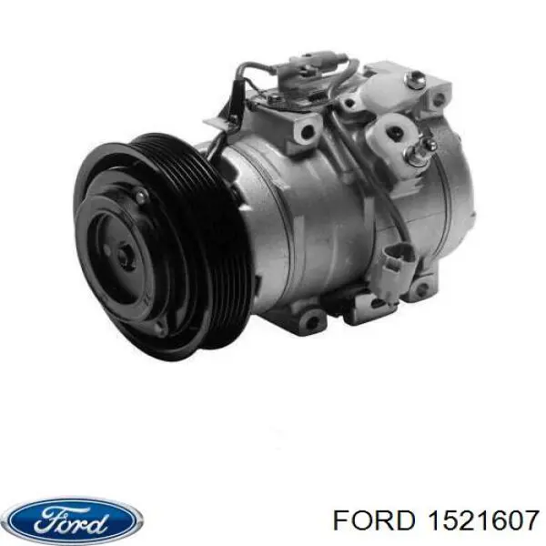 1521607 Ford Guía del parachoques delantero izquierda