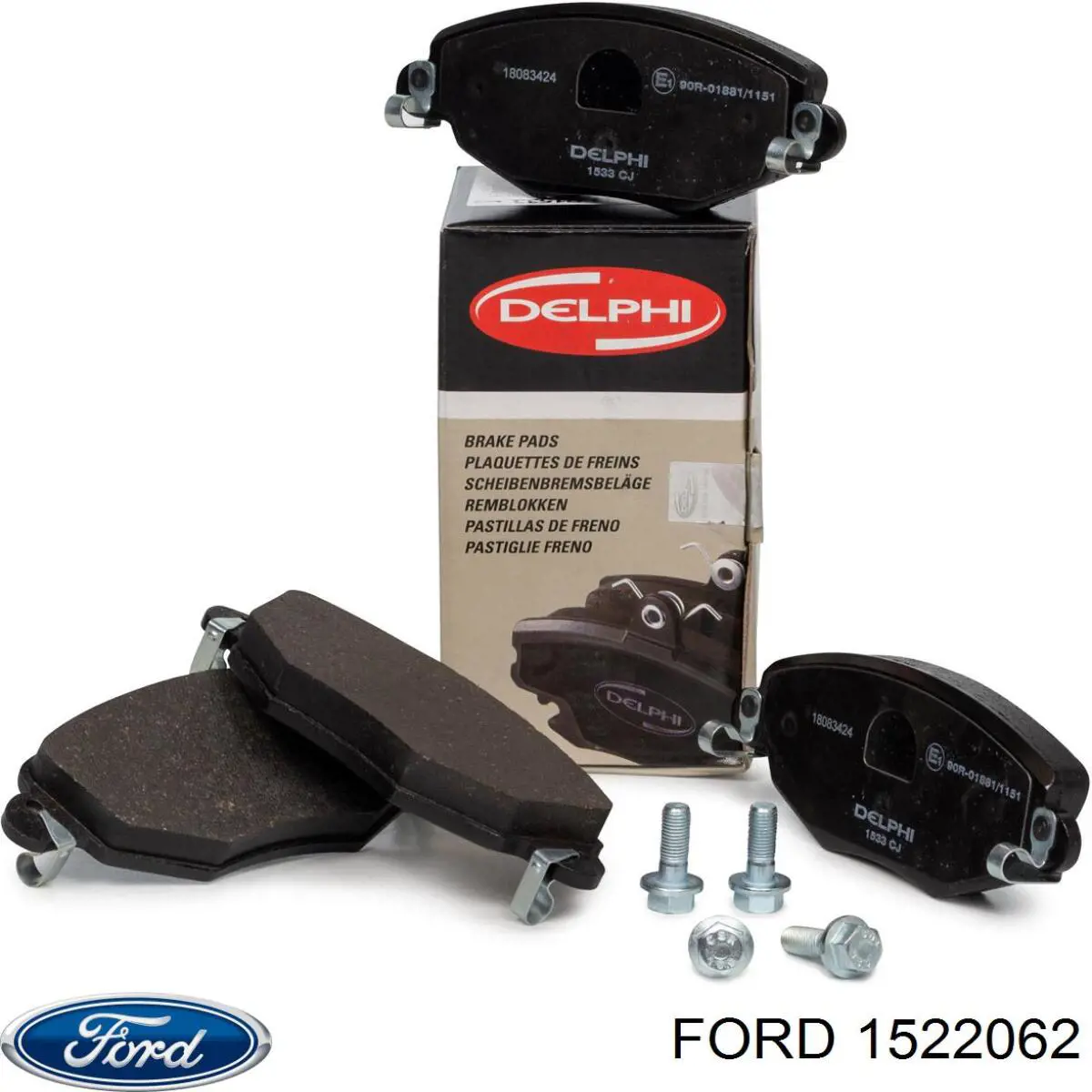 Comprar 1522062 Ford Pastillas delanteras de freno