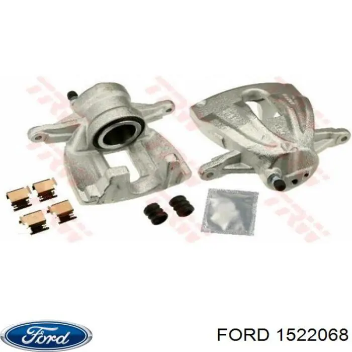 Juego de reparación, pinza de freno delantero Citroen C3 2 A51