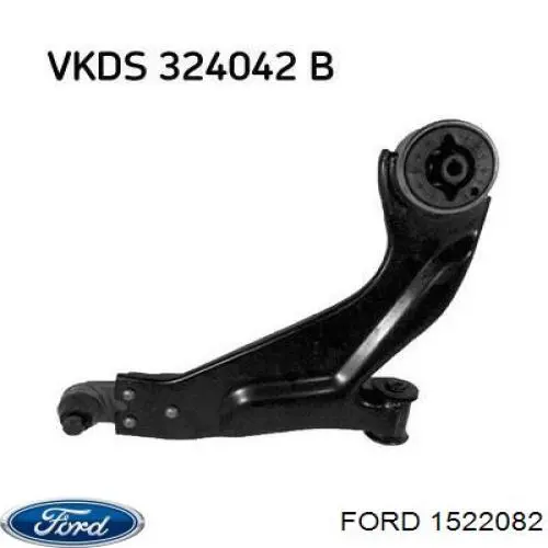1522082 Ford barra oscilante, suspensión de ruedas delantera, inferior derecha