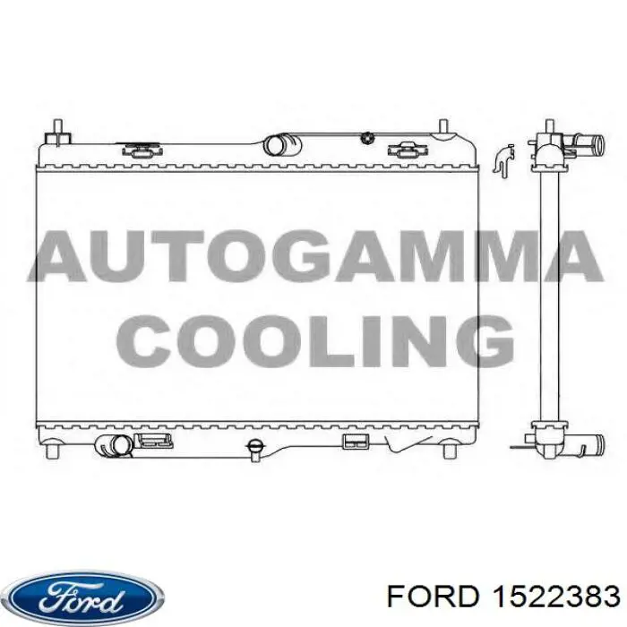 1522383 Ford radiador