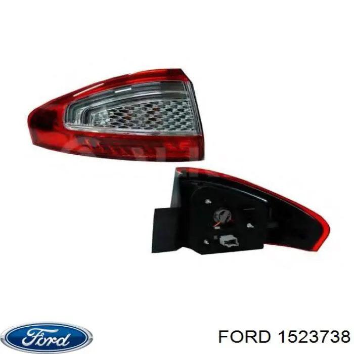 1523738 Ford piloto trasero exterior izquierdo