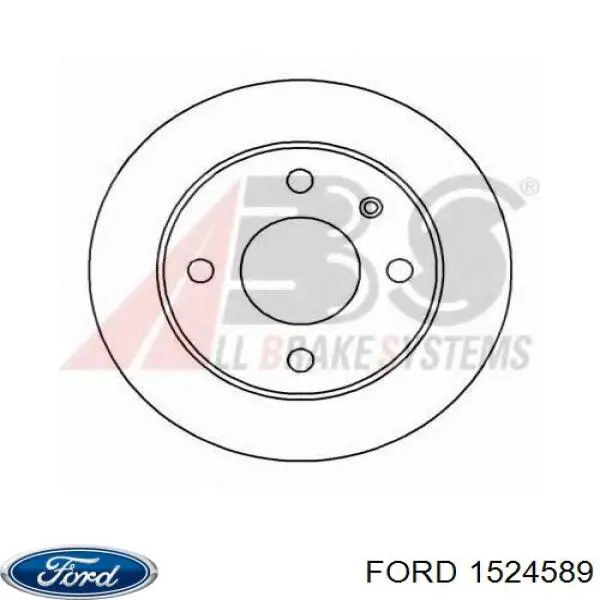 Comprar 1524589 Ford Freno de disco delantero