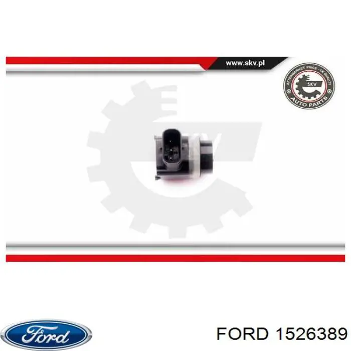 Sensor De Alarma De Estacionamiento(packtronic) Parte Delantera/Trasera para Ford Focus (CA5)