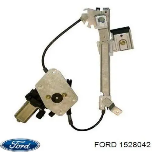 Mecanismo alzacristales, puerta trasera derecha Ford Fiesta 5 (JH, JD)