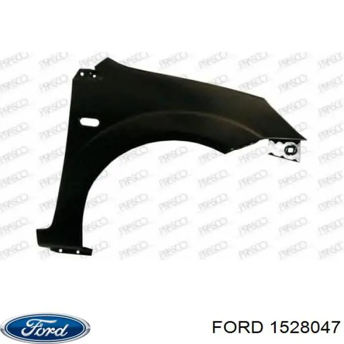 Guardabarros delantero derecho Ford Fiesta 5 (JH, JD)