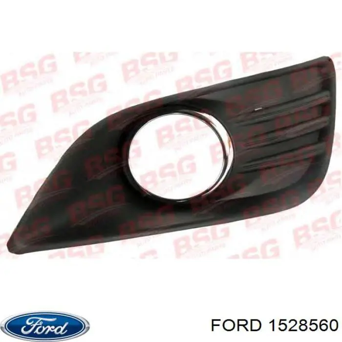 1528560 Ford rejilla de antinieblas delantera derecha