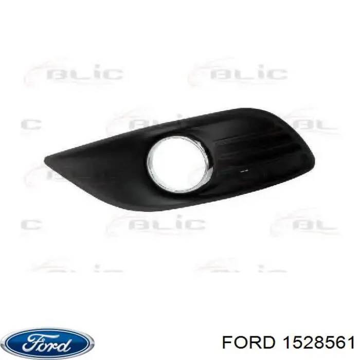 Rejilla de ventilación, parachoques para Ford Fiesta (CB1)