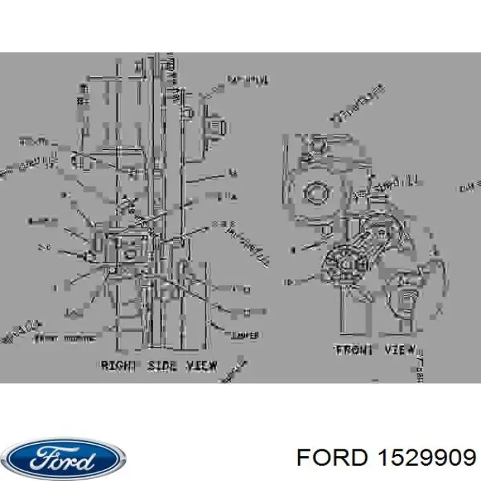 1493793 Ford panel frontal interior salpicadero