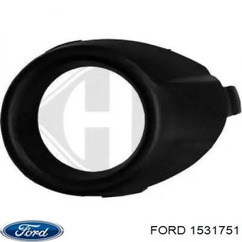 1531751 Ford embellecedor, faro antiniebla izquierdo