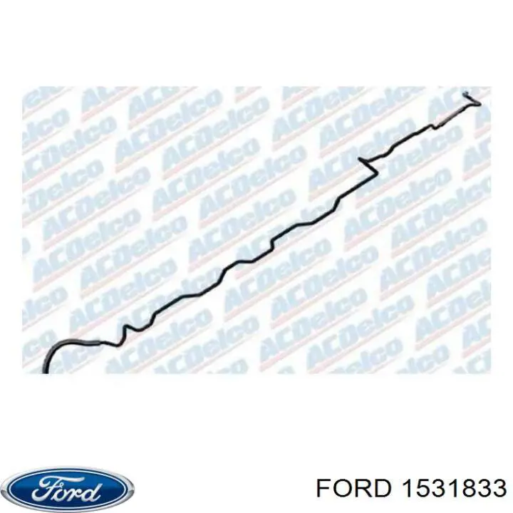 1531833 Ford cobertura de parachoques, enganche de remolque, trasera