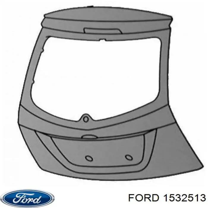 1532513 Ford puerta trasera de maletero (3/5a puerta trasera)