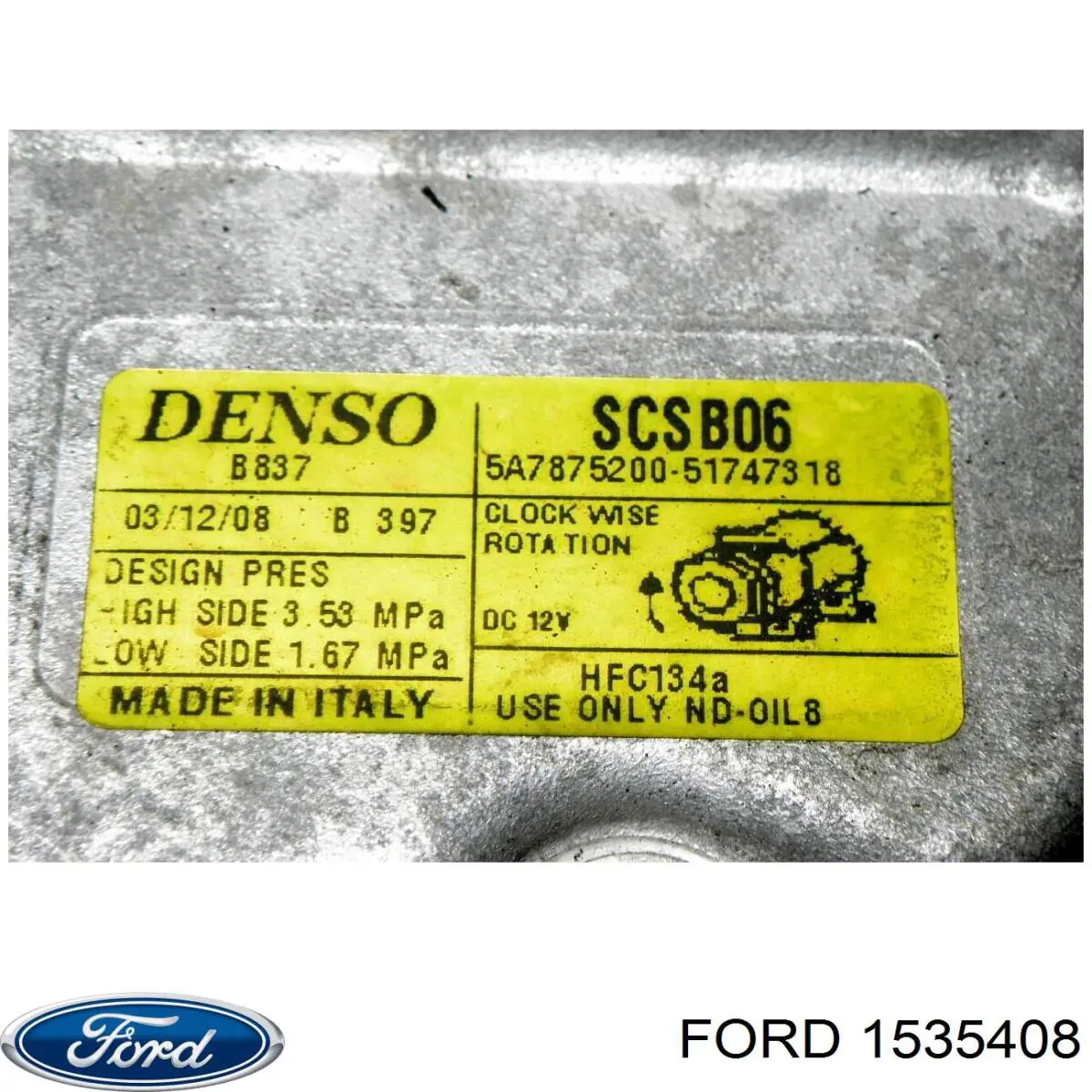 Compresor de aire acondicionado Fiat Bravo 2 198