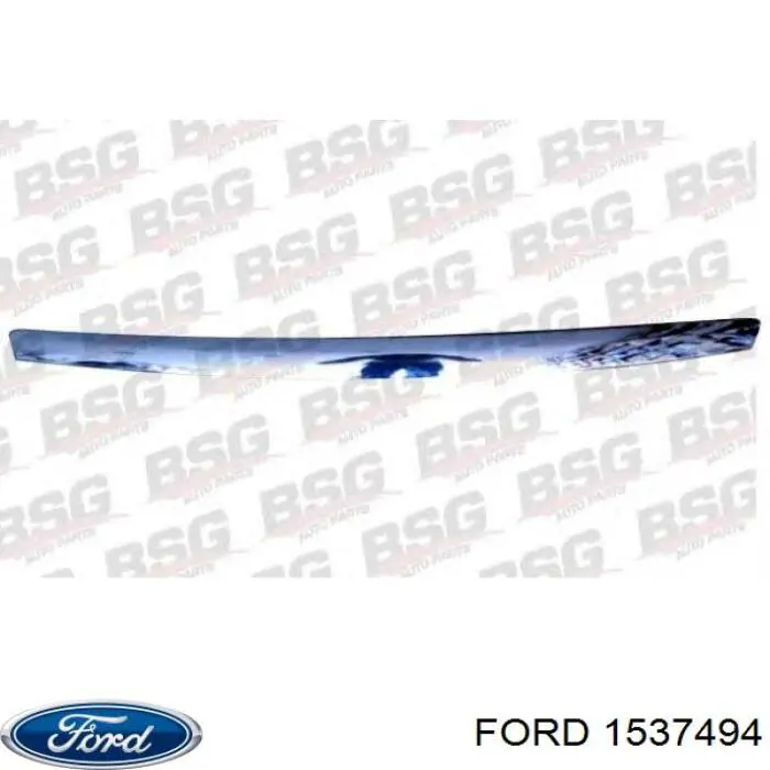 1525366 Ford moldura de capó