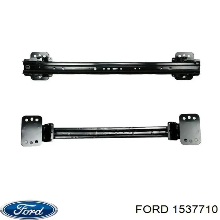 Refuerzo paragolpes delantero Ford Fiesta Mk6