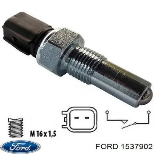 Interruptor piloto de marcha atrás Ford 1537902 precio, desde 11,02 EUR