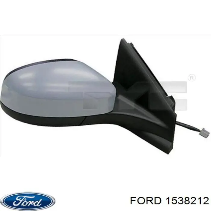 Comprar 1538212 Ford Cristal de espejo retrovisor exterior izquierdo