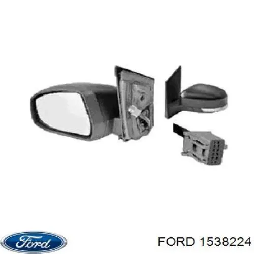 1538224 Ford espejo retrovisor derecho