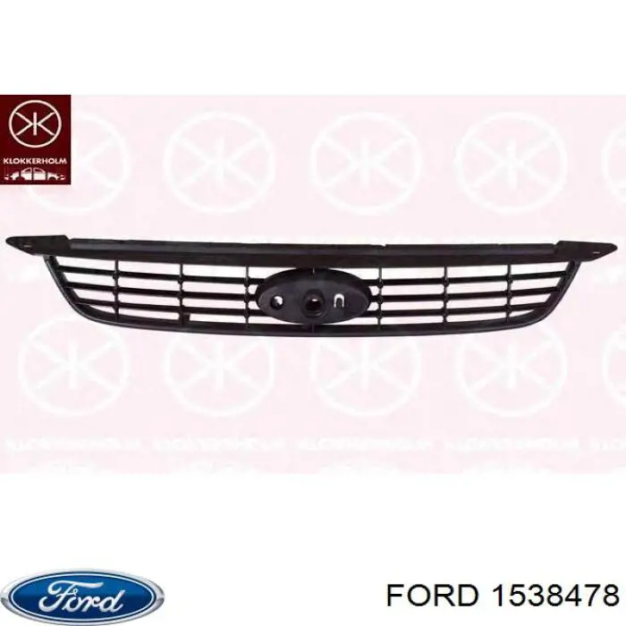 Rejilla delantera Ford 1538478 precio, desde 32,73 EUR