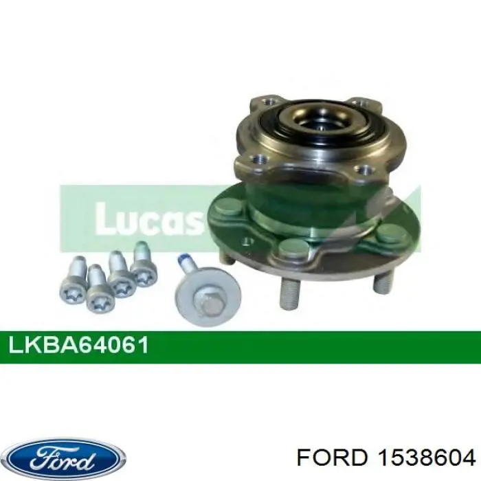 Comprar 1538604 Ford Cojinete de rueda trasero