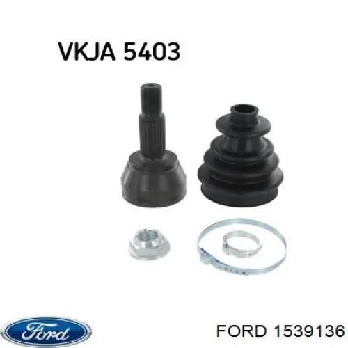 Árbol de transmisión delantero para Ford Fiesta (CB1)