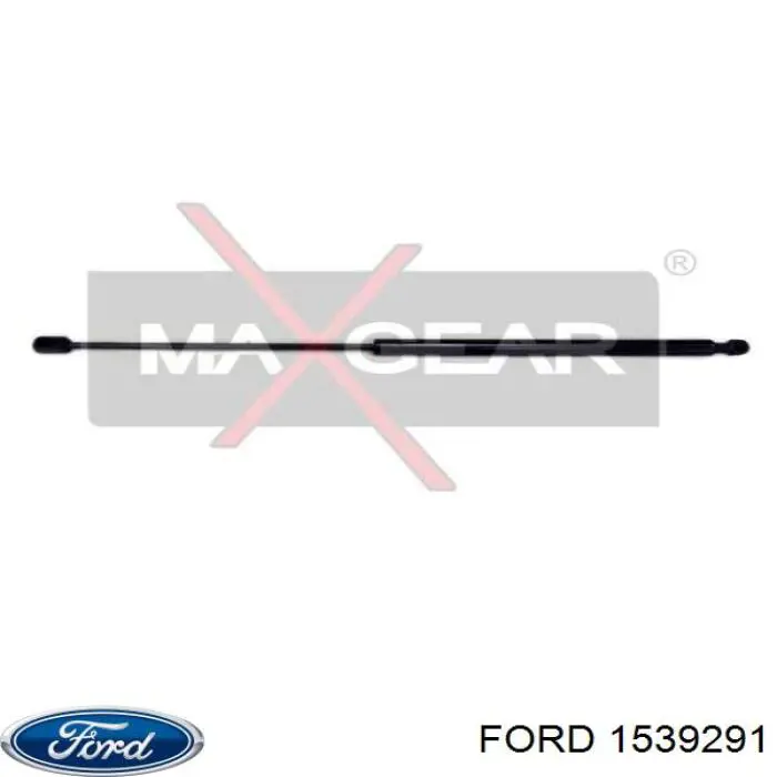 1539291 Ford amortiguador de maletero