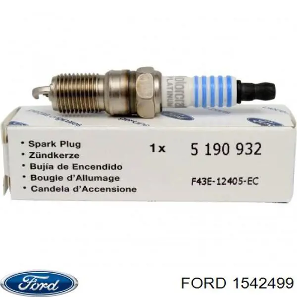 Bujías Ford 1542499 precio, desde 6,58 EUR