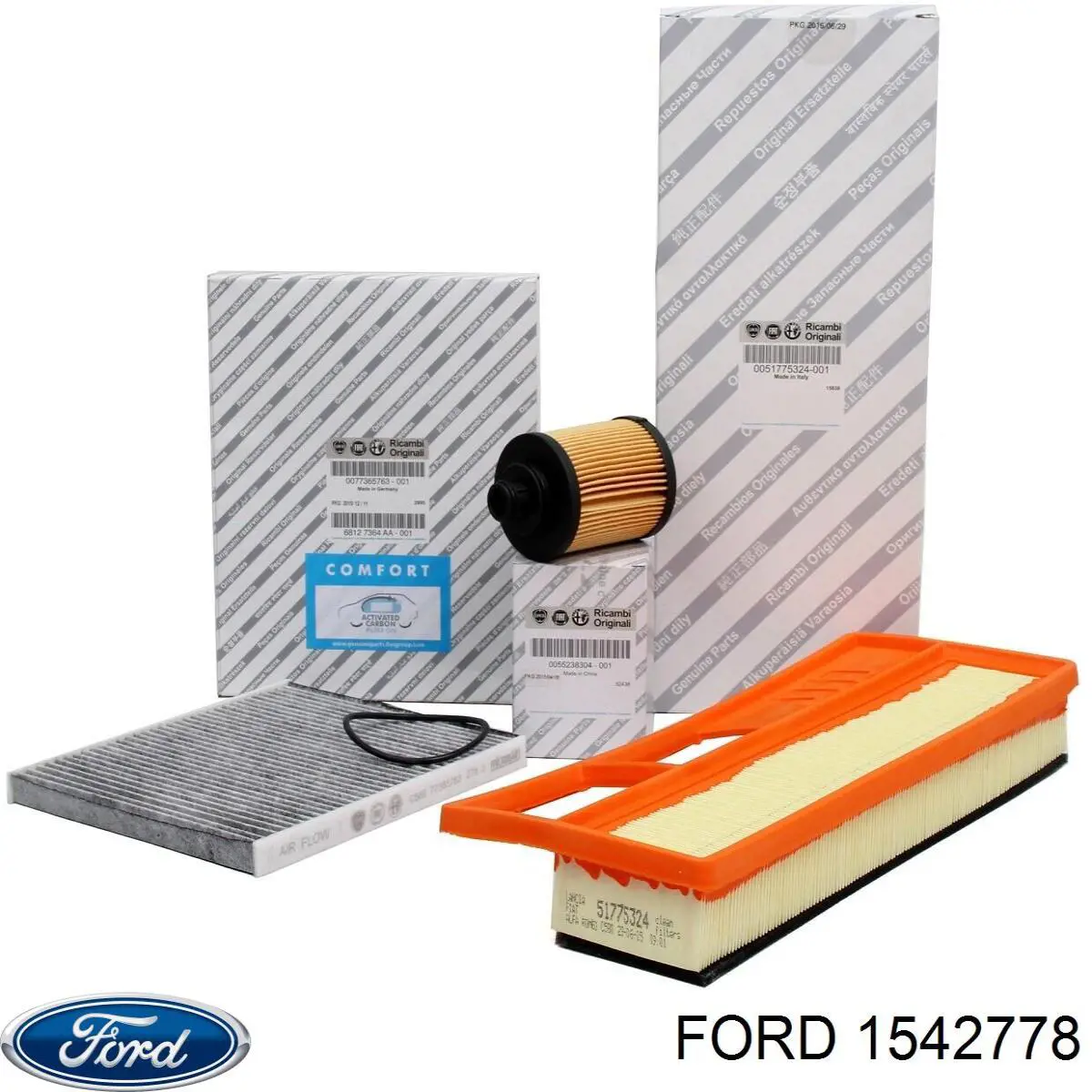 1542778 Ford filtro de aire