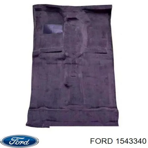 1543340 Ford disco de freno delantero