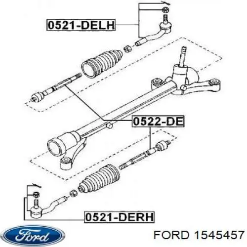Comprar 1545457 Ford Barra de acoplamiento