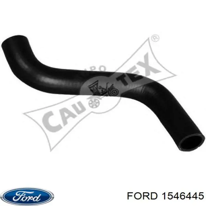 1546445 Ford manguera refrigerante para radiador inferiora