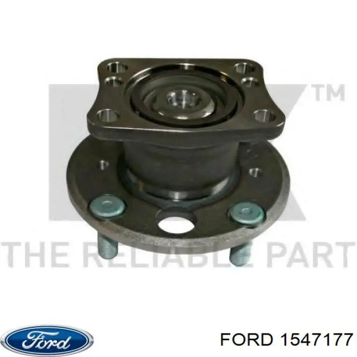 Cubo de rueda trasero Ford Fiesta CB1
